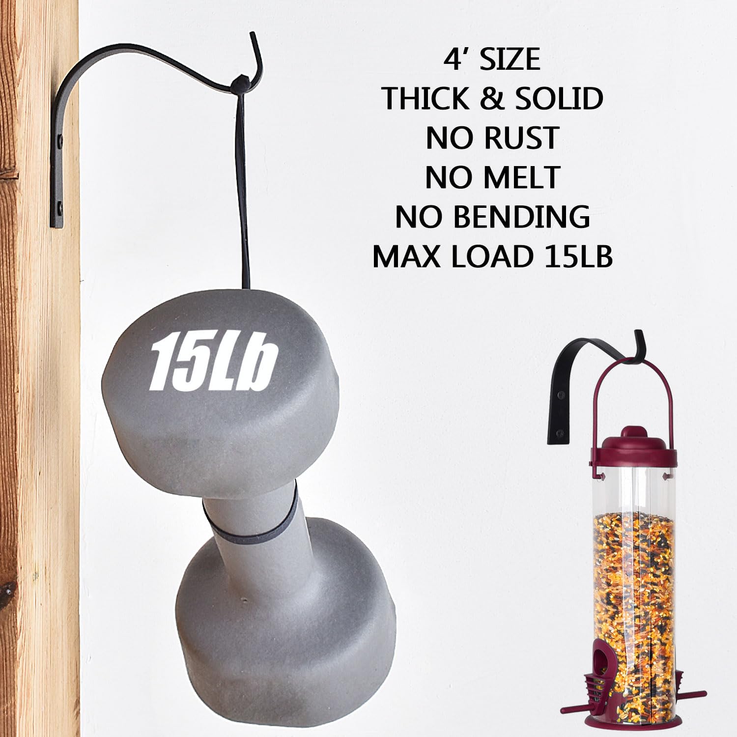 onsogi wall hook wind chimes display, rustic charm for patio or porch