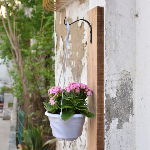 onsogi rustic wall hook for outdoor decor, adds vintage appeal to porch and backyard