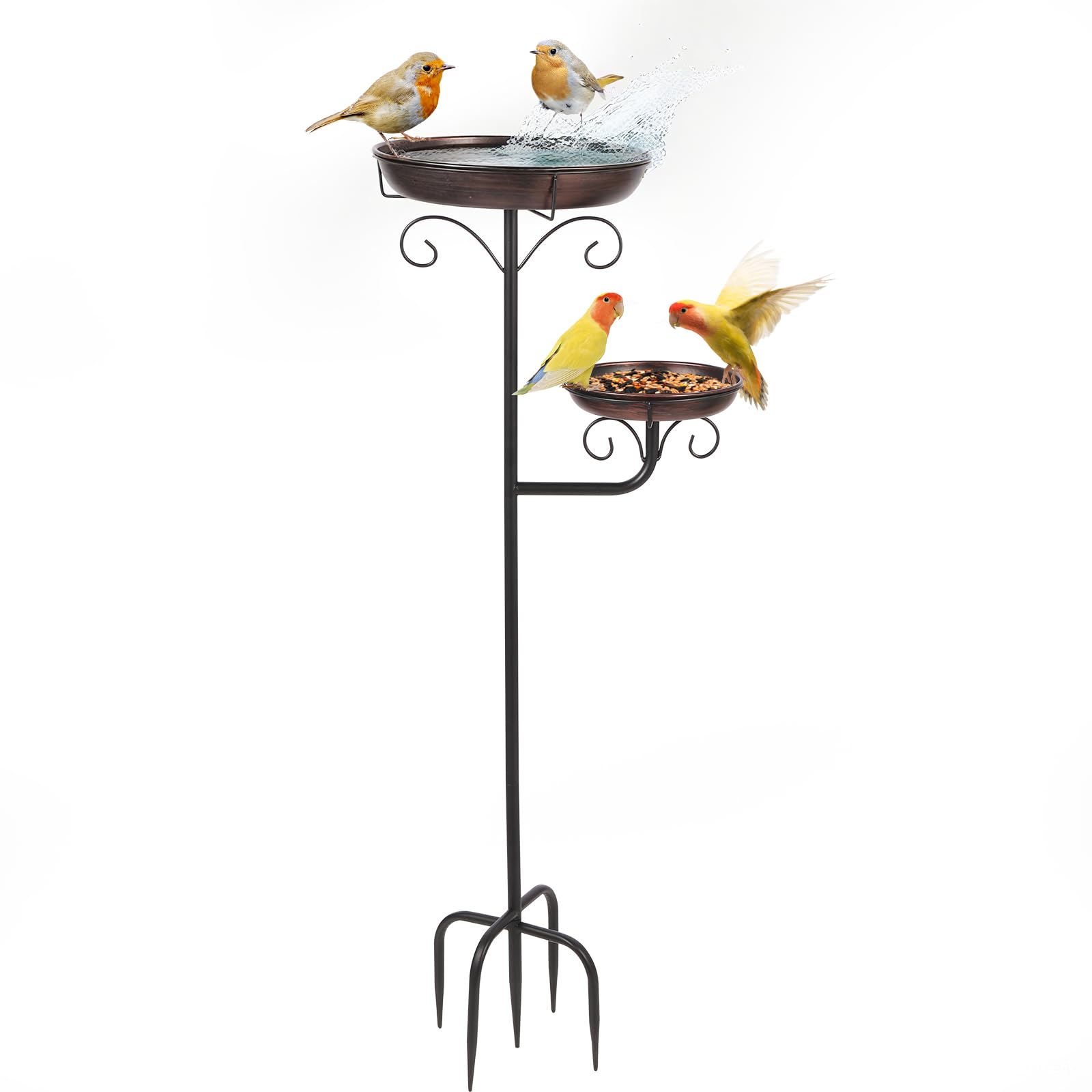 ONTALA birdbath with removable bowl for easy cleaning and maintenance