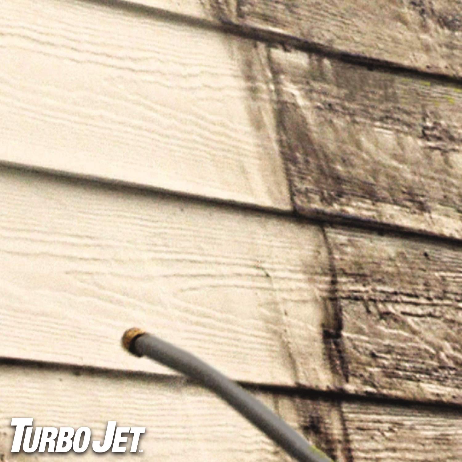 Car and truck cleaning with controlled spray from Ontel nozzle.