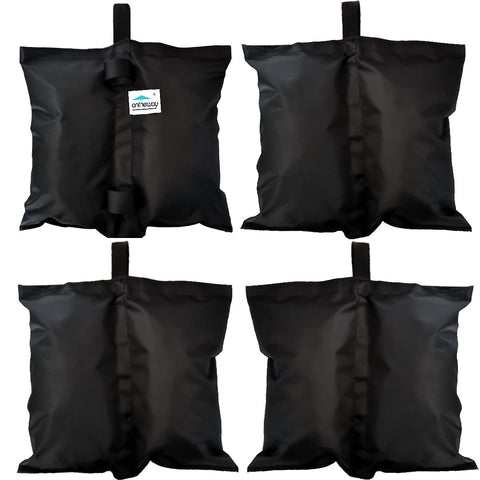 Ontheway sand bags for canopy tent with heavy-duty 1680D fabric, wind-resistant stability.