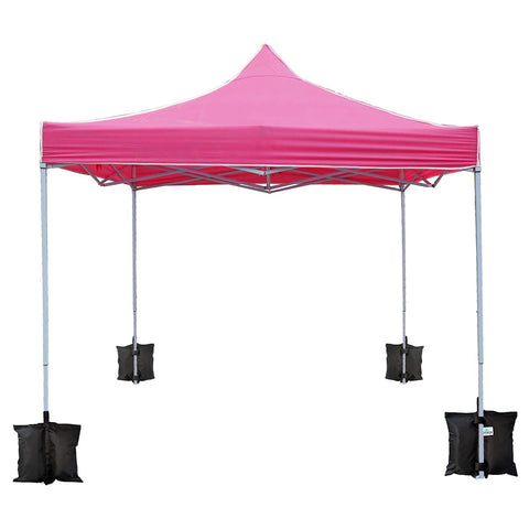 Universal compatibility for instant canopies, gazebos, and sport umbrellas.