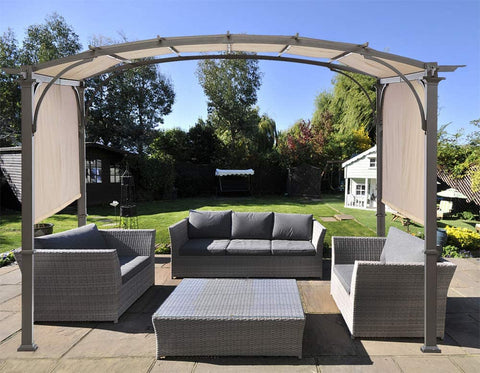 ontheway beige replacement canopy offers durable outdoor refresh for patios
