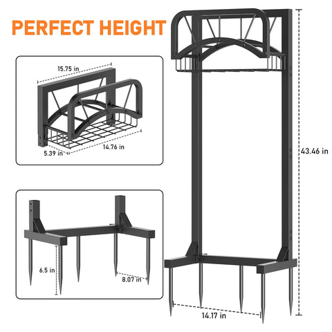 ONWAYHOME hose holder with detachable design for easy storage.