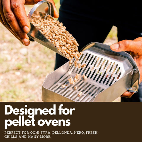 OOFT moisture-proof resealable bag preserves pellet quality between sessions.