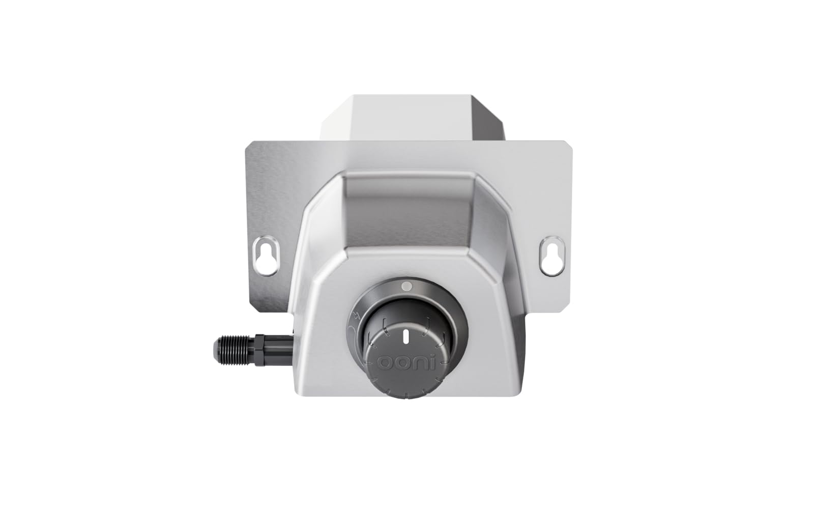 Ooni Karu 12G gas burner back attachment enables gas-powered pizza oven operation