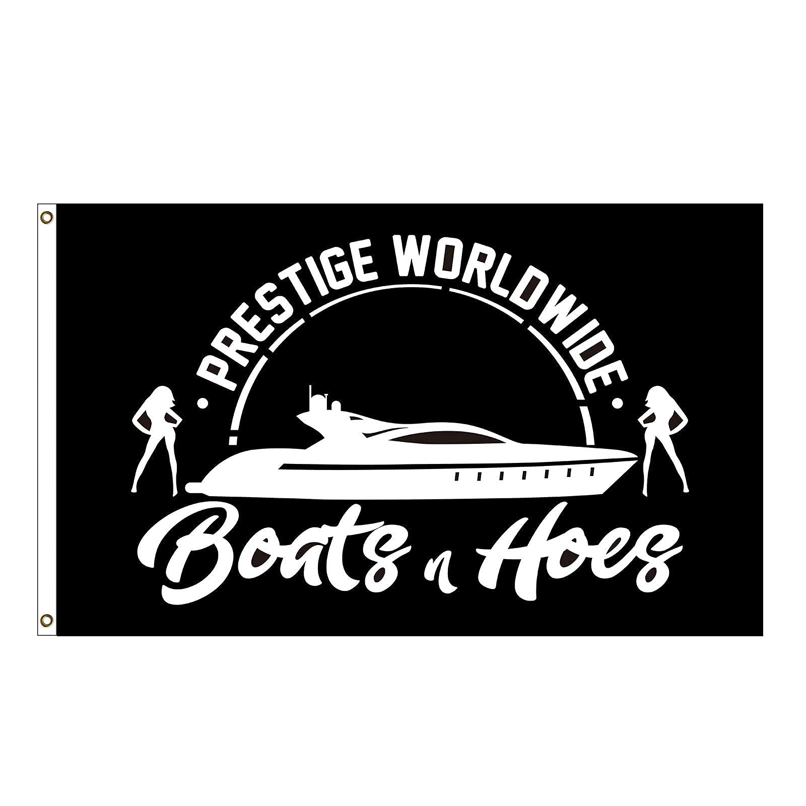 OOOYIY Prestige Worldwide flag banner ready for wall display in dorms and party spaces.