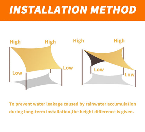 OOTONAT patio breeze sun sail panel moves with wind for a dynamic feel