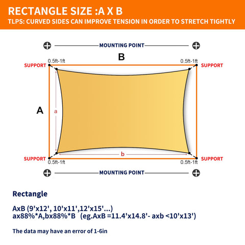 OOTONAT sand rectangle sun sail shade across garden creating a cooler lounging area