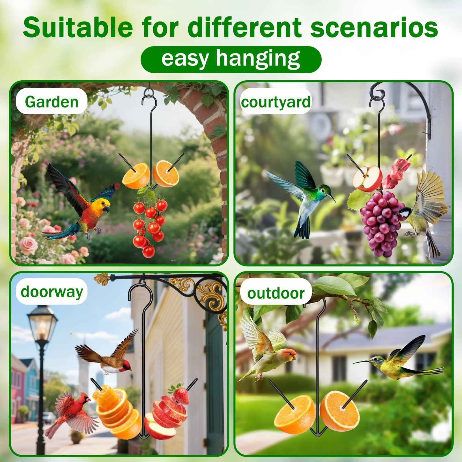 OOWDN Oriole Feeder easy clean design supports ongoing garden bird enjoyment