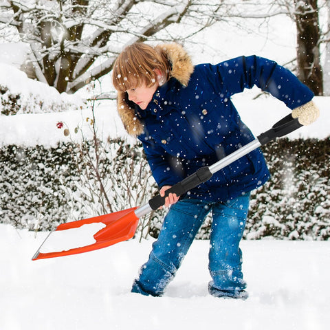 OPELETNNT aluminum blade showing sturdy construction for winter tasks