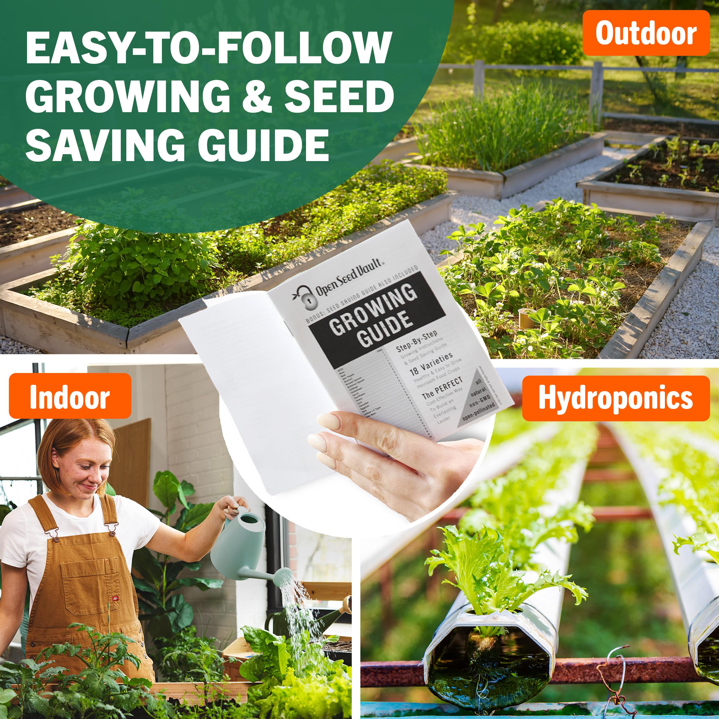 Open Seed Vault gift-ready-gardening-set suits both new and experienced growers