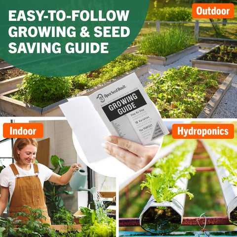 Open Seed Vault gift-ready-gardening-set suits both new and experienced growers
