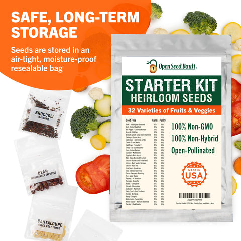 Open Seed Vault seed-collection offers fresh ingredients for salads and meals
