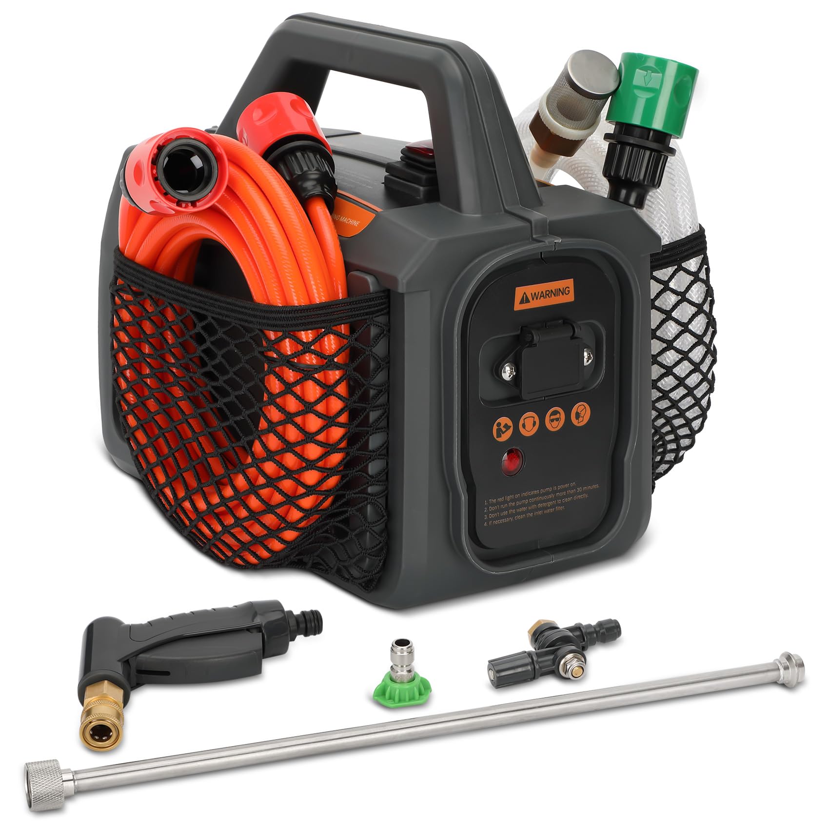 Opergen ZPB140 Port A Blaster pump for coil cleaning delivers targeted indoor and outdoor spray.
