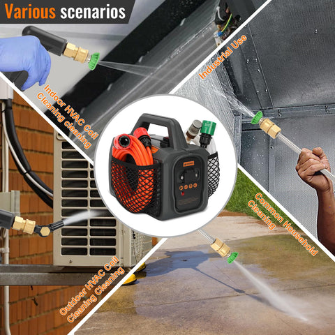 Opergen ZPB140 portable coil-cleaner bag keeps accessories organized.