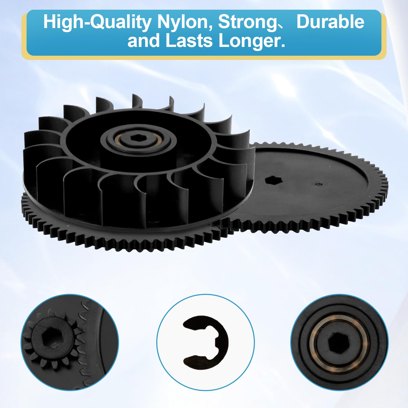 Ophjerg bearing set supports durable drive train operation.