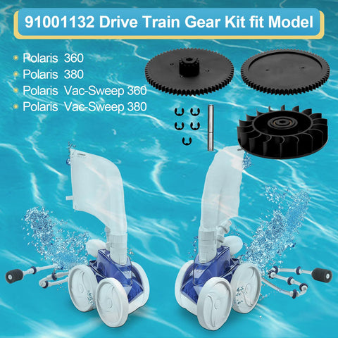 Ophjerg turbine gear for Polaris 380 improves consistency and speed.