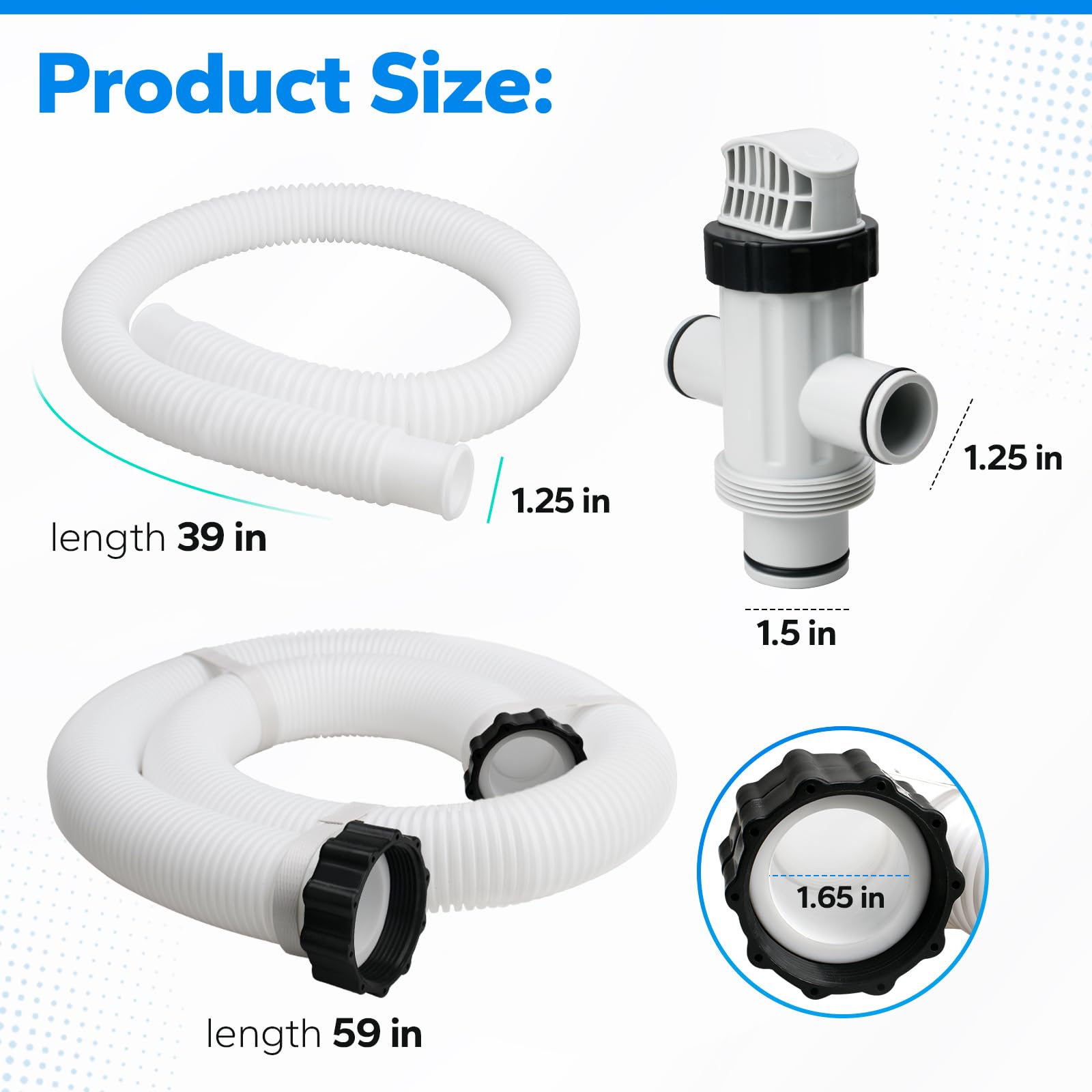 Ophjerg dual split hose plunger valve providing versatile control during maintenance