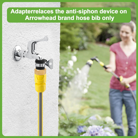 Ophjerg easy-install on Arrowhead spigots for leak-free garden connections.