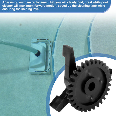 Ophjerg GW9507 cam replacement-ready shows quick maintenance for inground cleaners