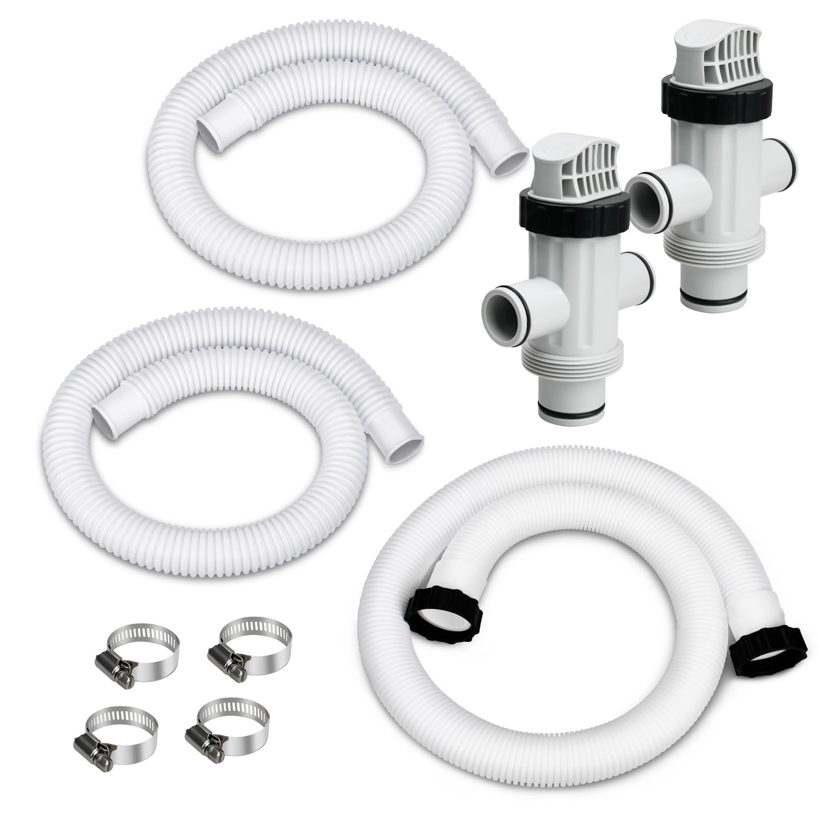 Ophjerg ready-to-use kit for quick setup with hoses, valves, seals, and clamps