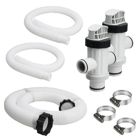 Ophjerg pool hose 1.5 inch 59 inch in action for reliable water flow in above-ground pools