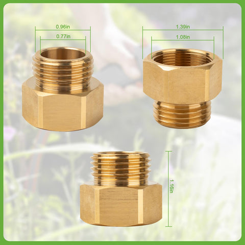 Ophjerg vacuum-breaker removal highlights standard hose connection for better water flow.