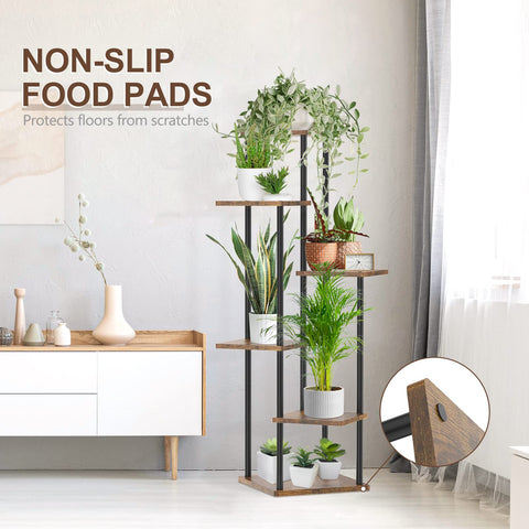 Oppro 6-pot layout demonstrates practical arrangement for small spaces.