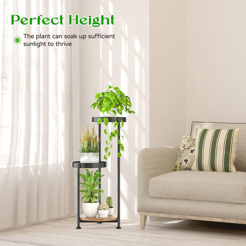 Oppro sturdy triangular frame ensures stable display on any surface.