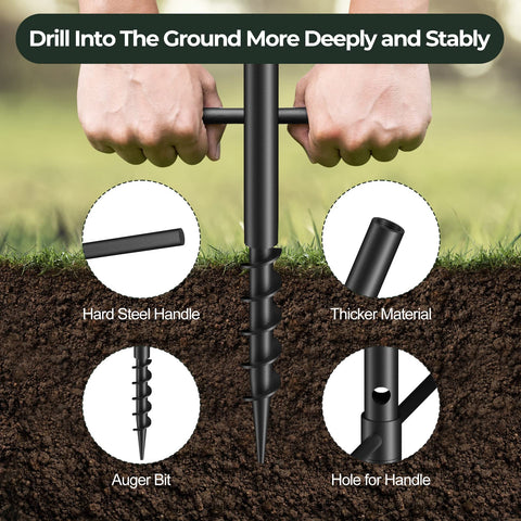 Optimech height-adjustable pole reaches ideal feeding height up to 92 inches
