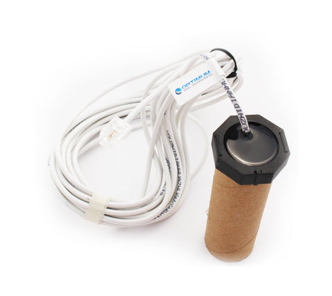 Optimum Flow Switch Assembly Kit shows flow direction arrow for correct install.