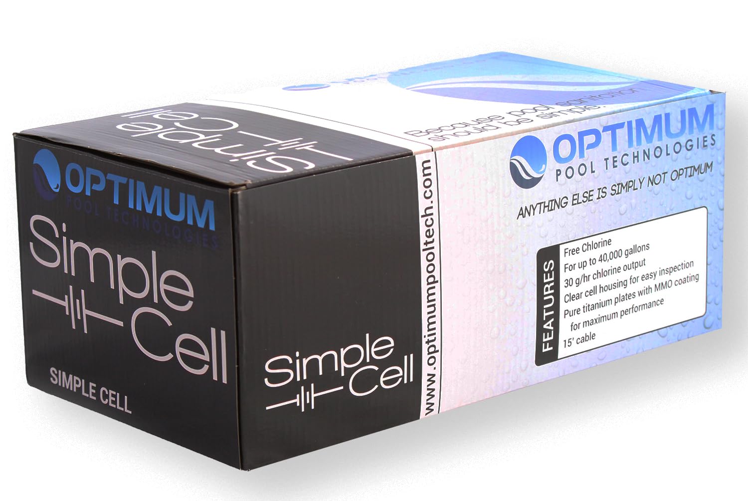 Optimum salt cell works with AquaLogic systems for easy replacement