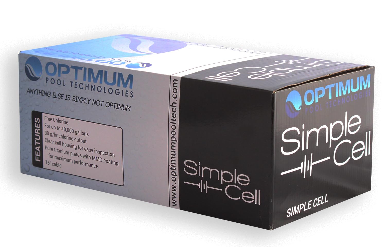 Optimum salt cell includes a one-year warranty for peace of mind