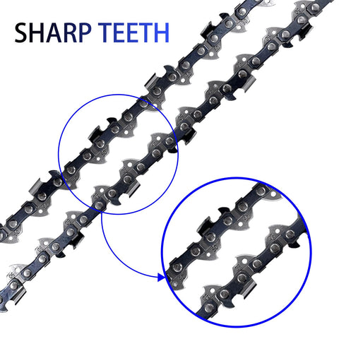 Opuladuo 10-inch chain pack showing two replacement chains.