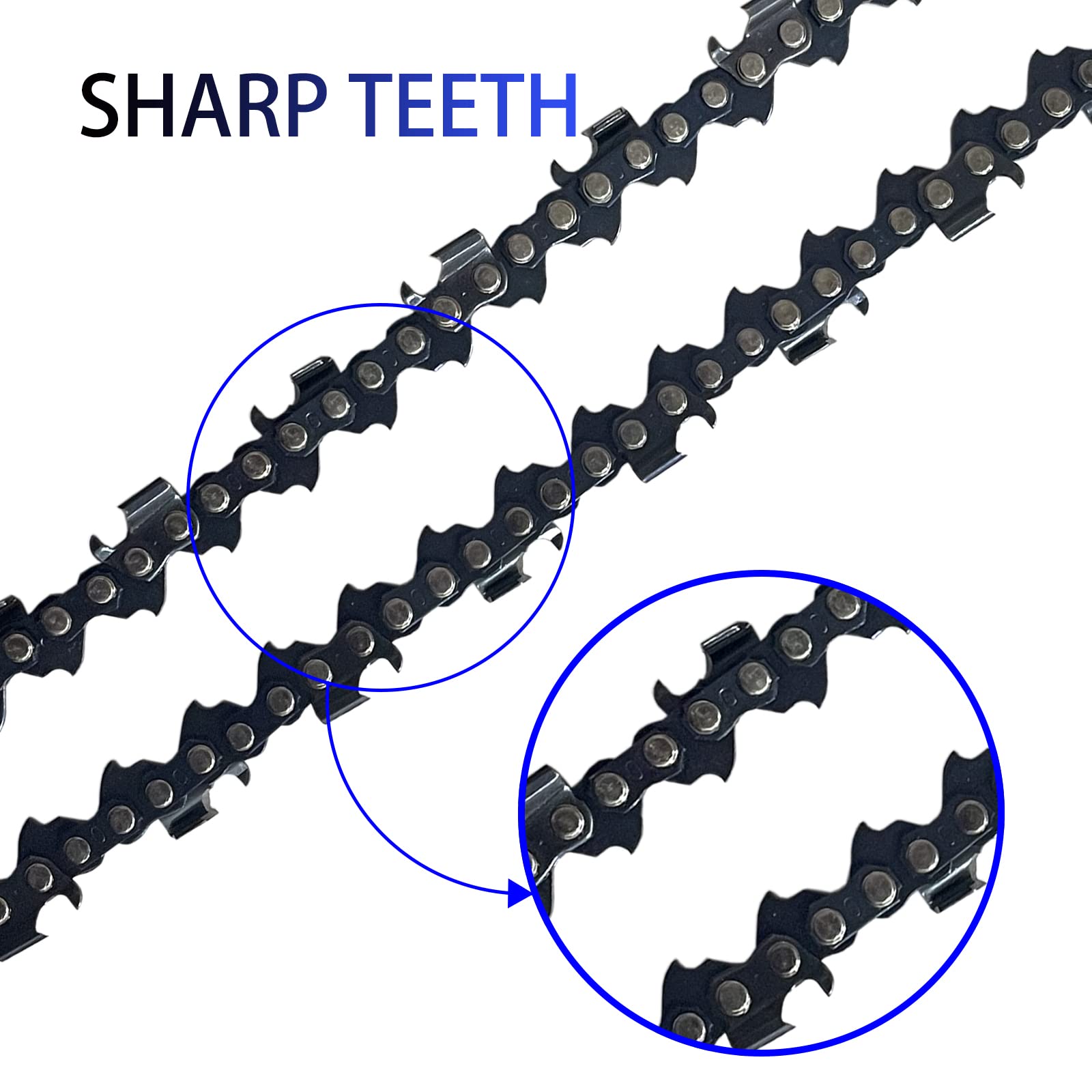 Opuladuo 10-inch chain for Greenworks PS60L210 provides fast, clean cuts.