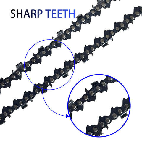 Opuladuo 10-inch chain for Greenworks PS60L210 provides fast, clean cuts.