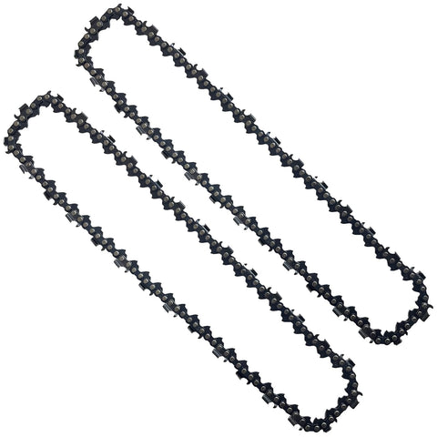 Opuladuo 10-inch replacement chain for Greenworks PS80L00 delivers smooth cuts.