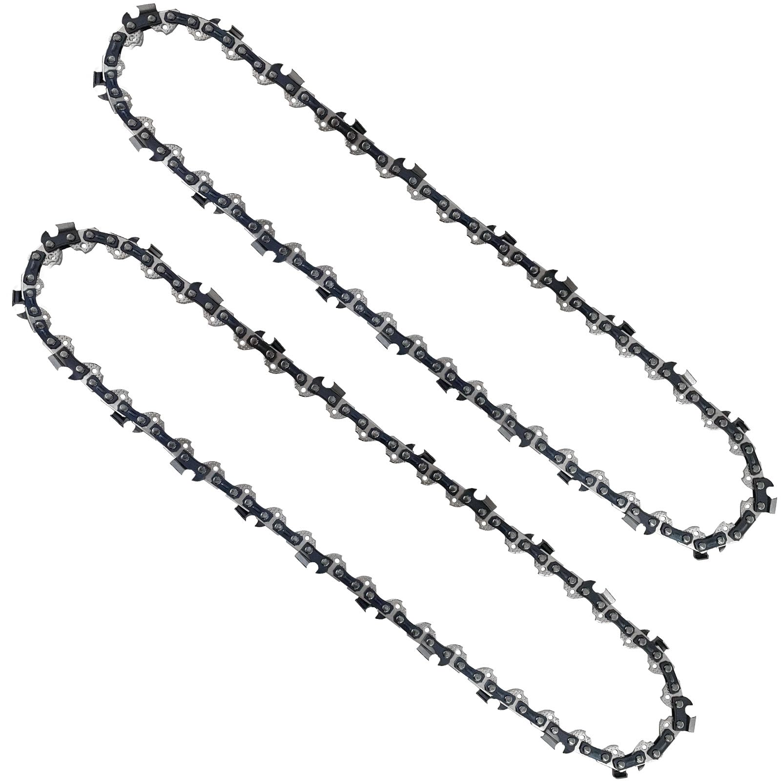 Opuladuo 12-inch chain on Black+Decker LCS1240, smooth cutting potential.