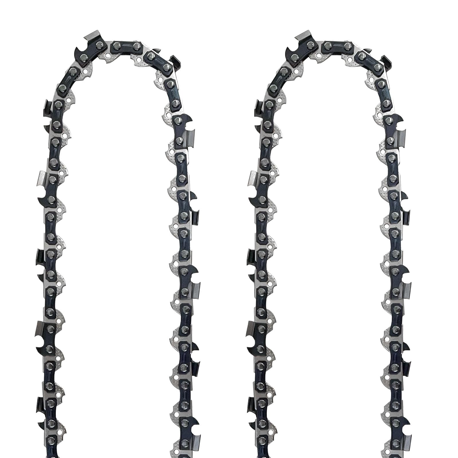 Opuladuo 12-inch chain on Black+Decker LCS1240B, ready for replacement.