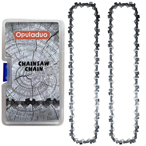 Opuladuo 12-inch chain for electric and gas saws, easy upgrading.