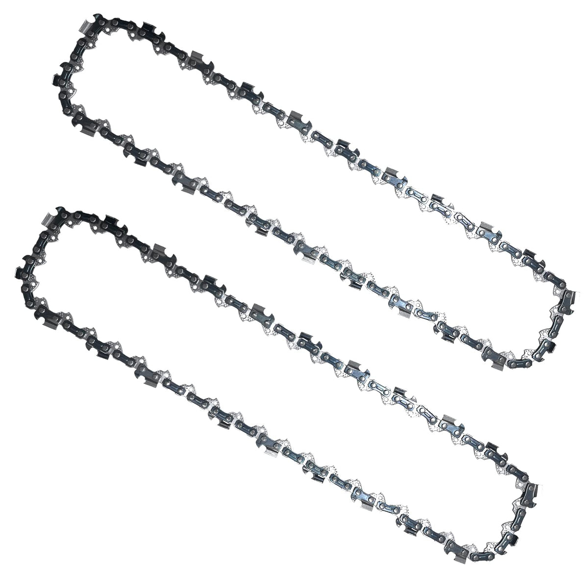 Opuladuo 12-inch chain for Greenworks 40V compatibility, enabling smooth cordless cuts.