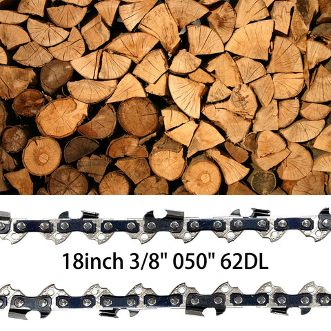 Opuladuo 18-inch replacement chain for Echo CS370 provides reliable performance.