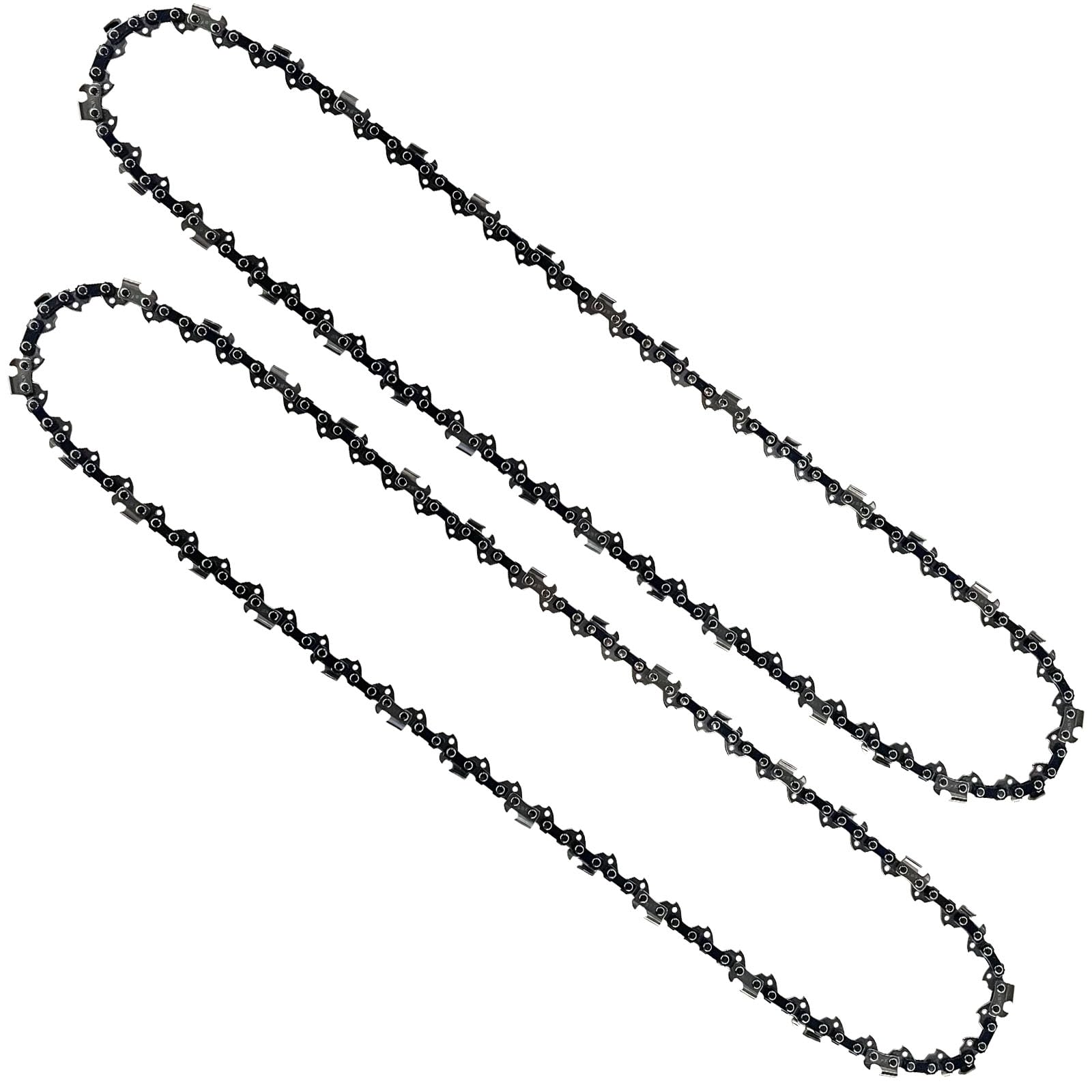 Opuladuo 18-inch chain front view for Portland 57436—precise cuts.