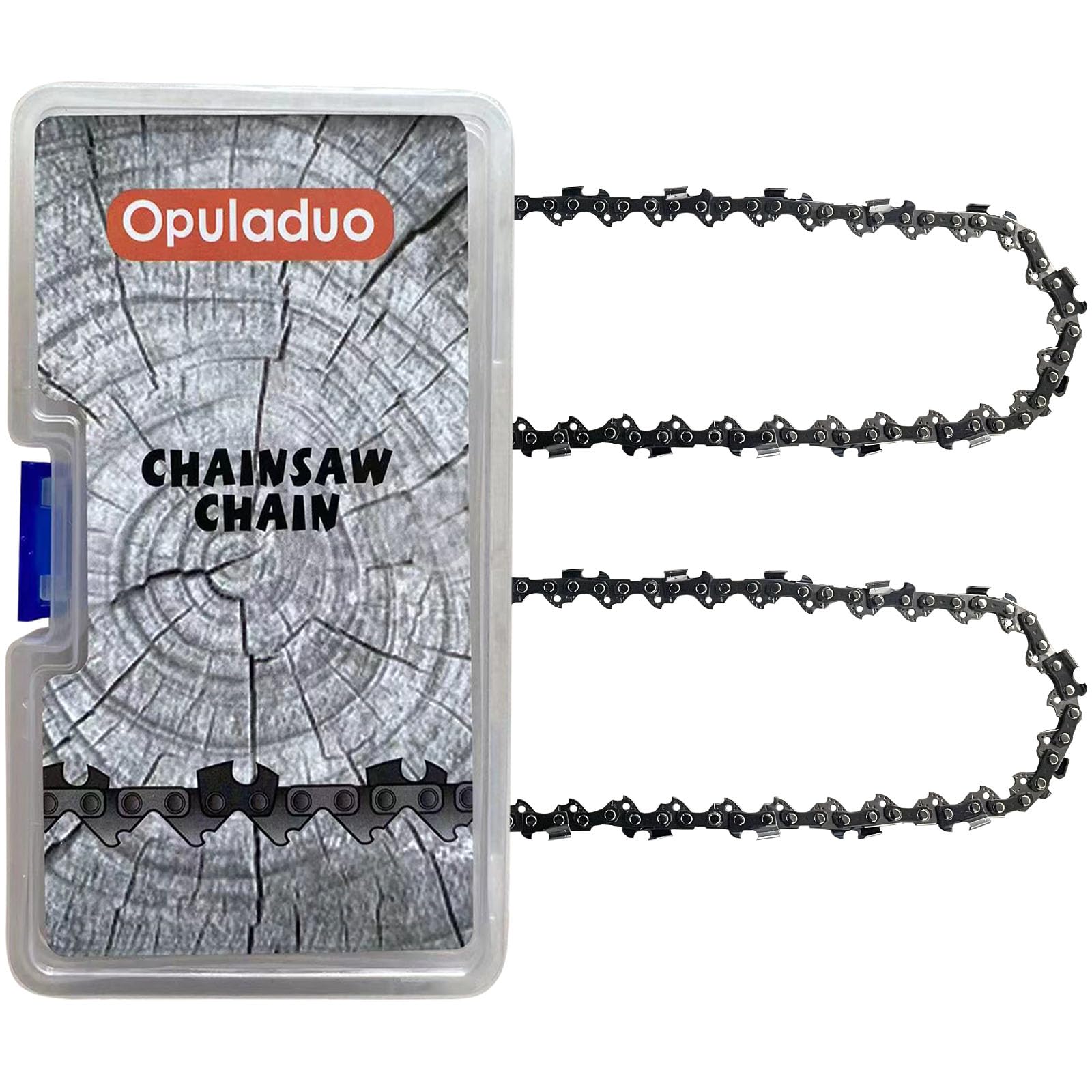 Opuladuo 18-inch chain on Ryobi RY43006 for reliable yard work.