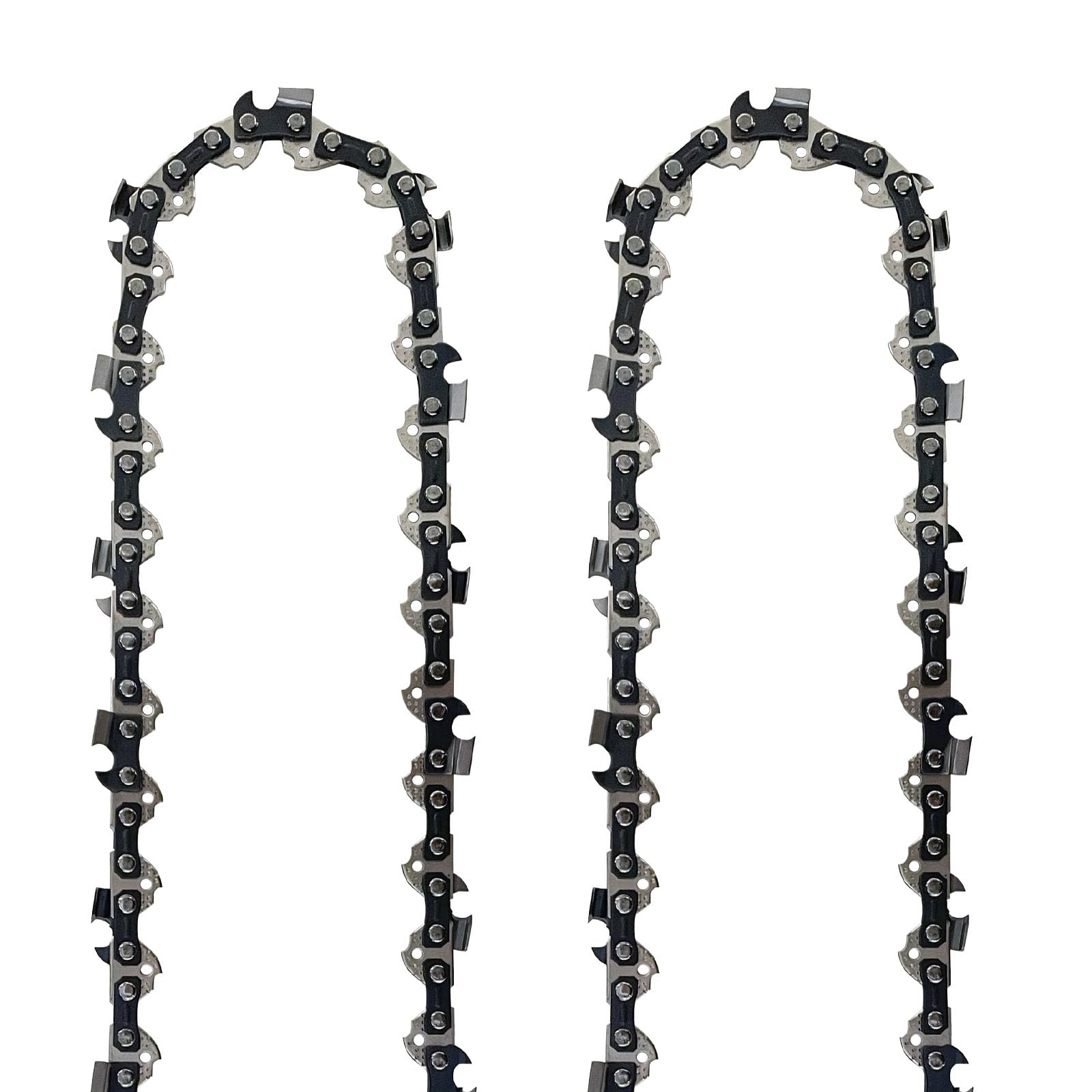 Opuladuo 2pc 10-Inch chain pack ready for easy replacement on Atlas 59209 80V.