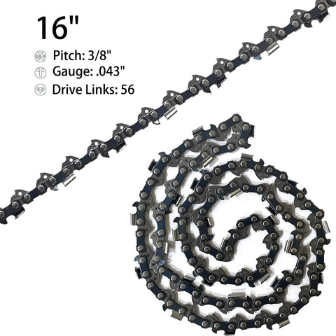 Opuladuo 2PC 16-Inch Chain for Milwaukee 2727-20/21HD enables quick, clean rebuilds