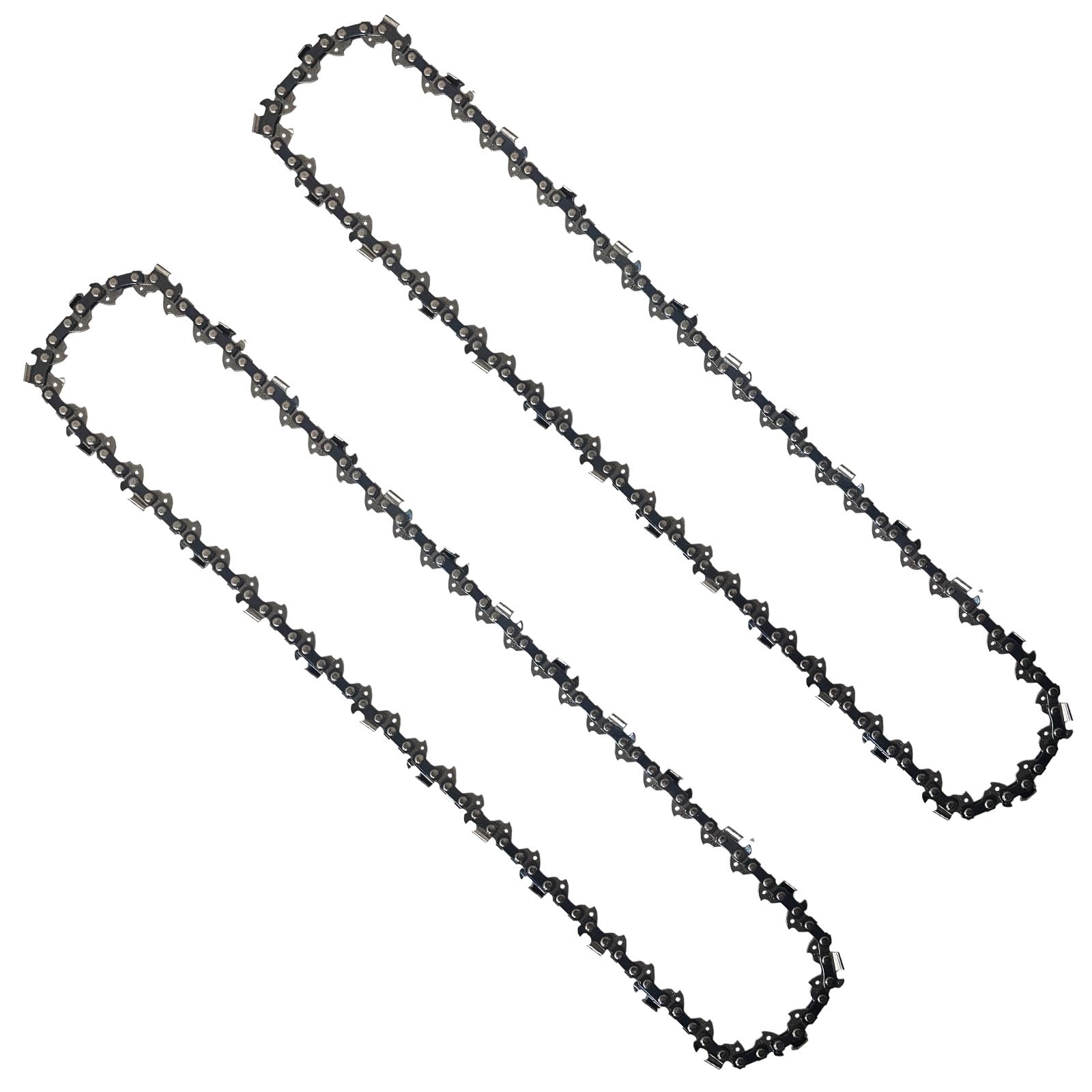Opuladuo 2-pack 16-inch chainsaw chain for BAUER 20112E-B, quick replacement for efficient cuts.