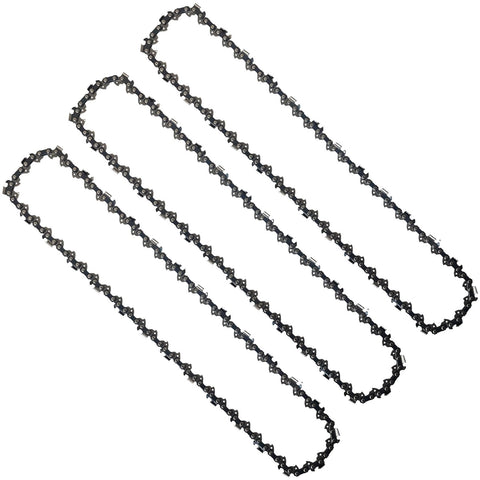 Opuladuo 3pc 16-inch chain pack on packaging for quick replacement.