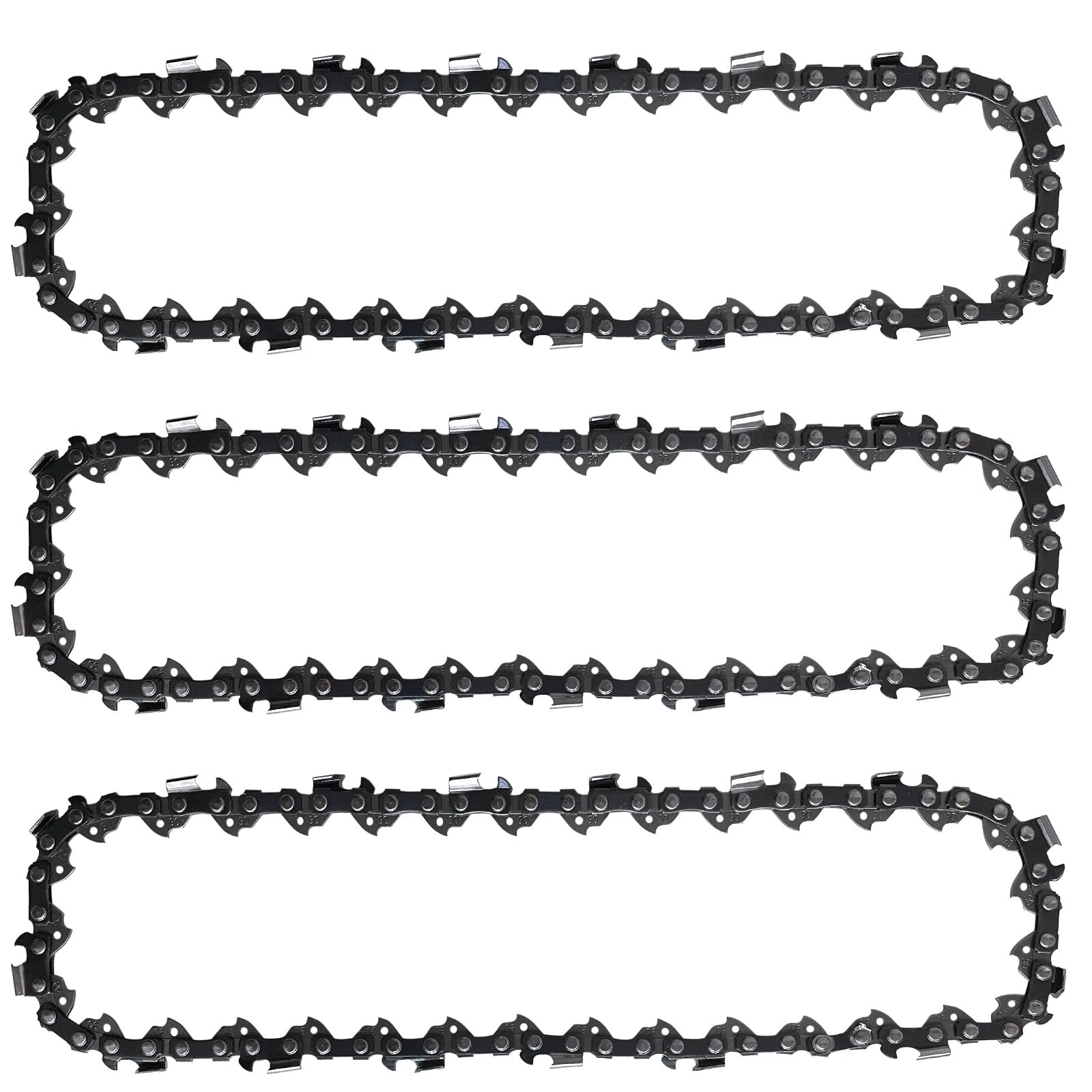 Opuladuo 8-inch chain for Dewalt DCCS623B demonstrates replacement capability